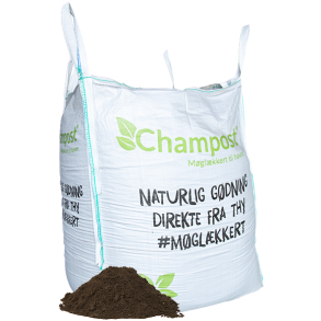 Hjbeds muld i Bigbags.