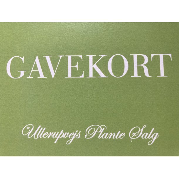 Gevekort